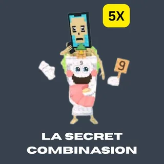5X  LA SECRET COMBINASION
