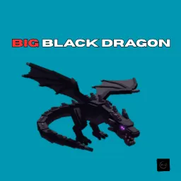 Big black dragon