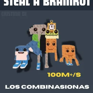 100M+/S STEAL A BRAINROT LOS COMBINASIONAS - 100M+/S