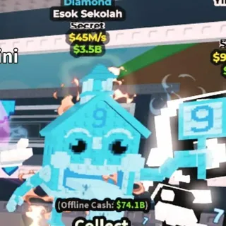 DIAMOND ESOK SEKOLAH - 45M/S STEAL A BRAINROT