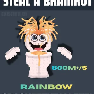 800M+/S 🌈 RAINBOW SPAGHETTI TUALETTI