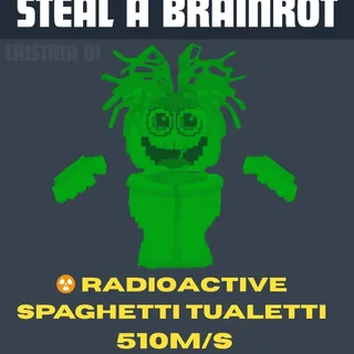510M/S RADIOACTIVE SPAGHETTI TUALETTI
