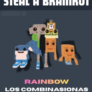 🌈RAINBOW LOS COMBINASIONAS - STEAL A BRAINROT