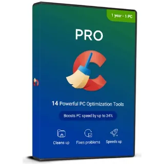 CCleaner Pro  (1 Year / 1 PC) 