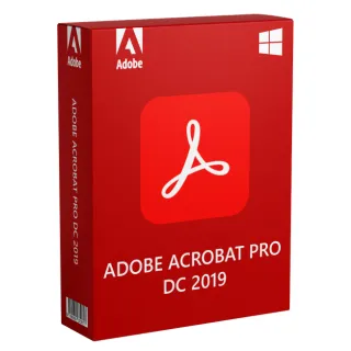 Adobe Acrobat Pro DC 2019 (PC) (1 Device, Lifetime) - Adobe Key - GLOBAL