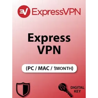  Express VPN (PC, Mac) 1 Device, 1 Month - ExpressVPN Key - GLOBAL