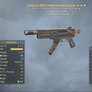 V2525 10MM Submachine Gun