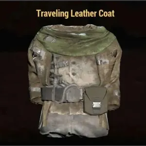 Traveling Leather Coat
