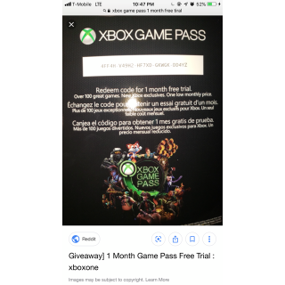 free xbox game pass trial