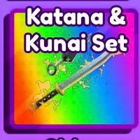 Katana & Kunai Set