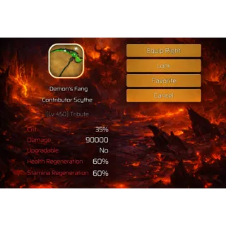 Demon Fang-SwordBurst 2