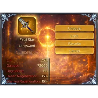 Fianl Star SwordBurst 2