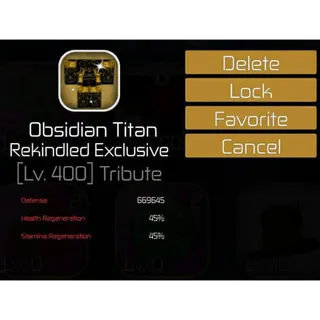 Obsidian Titan