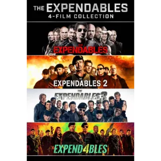 The Expendables 1-4 | 4K UHD | movieredeem.com (VUDU)