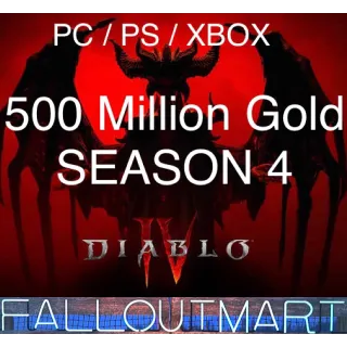 Gold | 500,000,000G