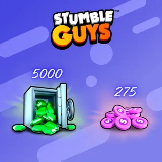 5000 Gems + 275 Stumble Tokens / Stumble Guys