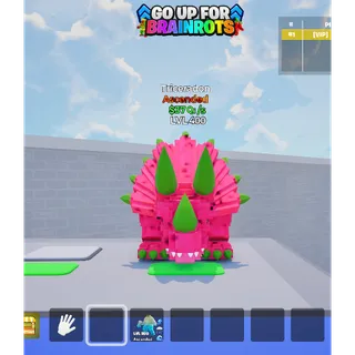 Triceradon MAX LEVEL 37 Qi/s - Go up for Brainrots 
