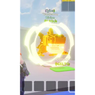 Tralaledon Cyber MAX LEVEL 3.9 Qi/s - Go up for Brainrots 