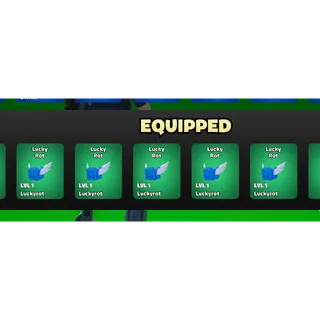 5x Divine Lucky Rots - Go up for Brainrots 