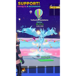 Vulturino Skeletono Aqua with trait MAX LEVEL 6.2 Qi/s - Go up for Brainrots 