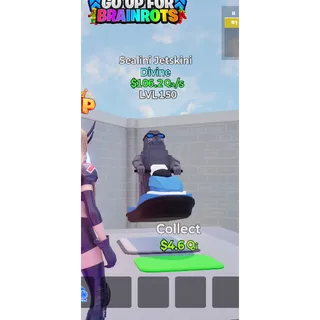 Sealini Jetskini Level 150 - Go up for Brainrots 