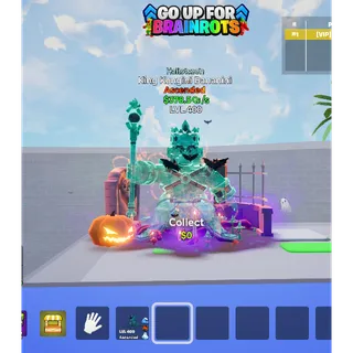 King Kongini Bananini Halloween MAX LEVEL 378.5 Qi/s - Go up for Brainrots 