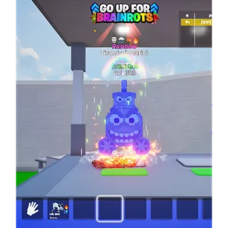 Tiramisubmarini Rainbow with FOUR traits MAX LEVEL 72.6 Qi/s - Go up for Brainrots 