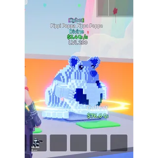 Pippi Poppa Pippo Peppe Cyber MAX LEVEL 3.4 Qi/s - Go up for Brainrots 