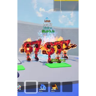 Los 67 Lava with trait MAX LEVEL 3.8 Qi/s - Go up for Brainrots 