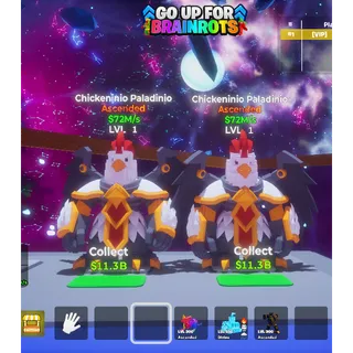 Chickeninio Paladinio x2 - Go up for Brainrots 