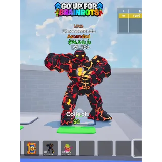 Chronomondo Lava MAX LEVEL 74.5 Qi/s - Go up for Brainrots