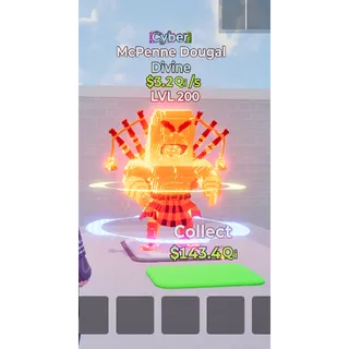 McPenne Dougal Cyber MAX LEVEL 3.2 Qi/s - Go up for Brainrots 