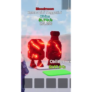 Ketchupini Nuggetini Bloodmoon MAX LEVEL 1.7 Qi/s - Go up for Brainrots 