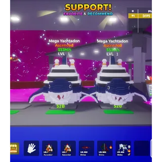 Mega Yachtadon x2 - Go up for Brainrots 