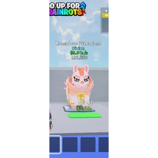 Lamadona Primadona MAX LEVEL 5.5 Qi/s - Go up for Brainrots 