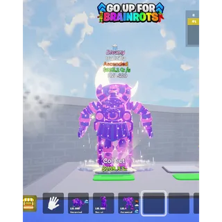 Bullzilla Dreamy with trait MAX LEVEL 693.1 Qi/s - Go up for Brainrots 