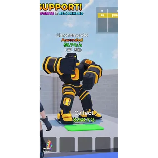 Chronomondo MAX LEVEL 8.7 Qi/s - Go up for Brainrots 