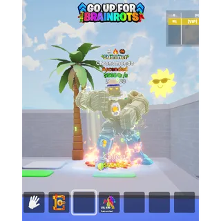 Chronomondo Summer with THREE traits MAX LEVEL 568 Qi/s - Go up for Brainrots 