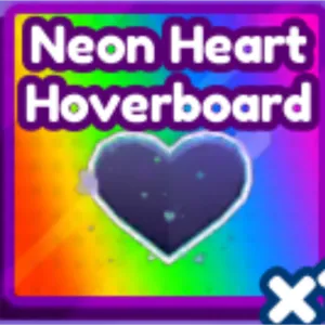 NeonHeart Hoverboard