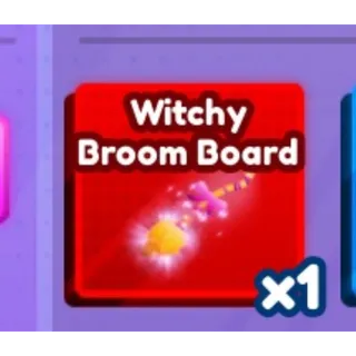 Witchy Broom Board-Baddies