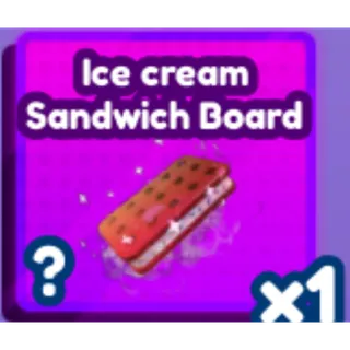 Ice cream Sandwich Board-Baddies