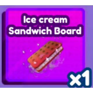 Ice cream Sandwich Board-Baddies