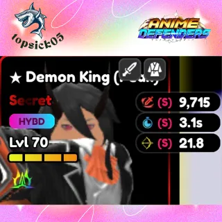 almighty sss demon king Evo