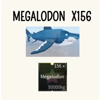 156X  MEGALODON| FISCH