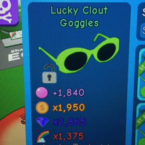 Clout Goggles Bgs