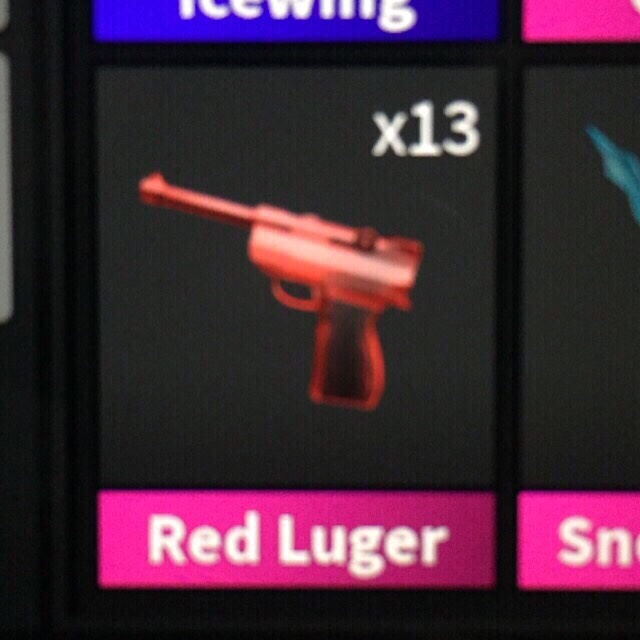 Roblox Mm2 Red Luger