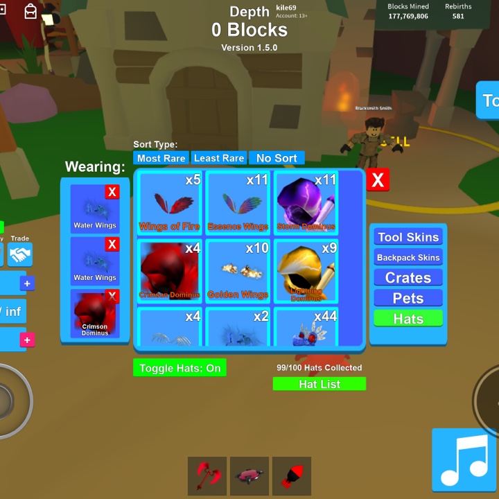 Roblox Dominus List