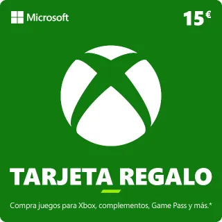 €15.00 EUR Xbox Gift Card - SPAIN