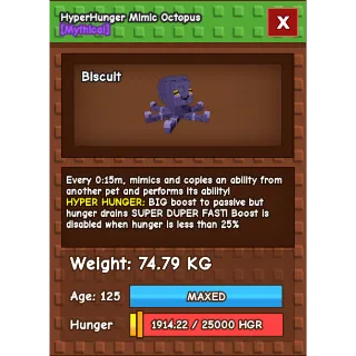 Grow A Garden/15 sec Mimic Octopus/🏎️FAST DELIVERY🏎️