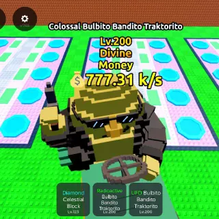 2X COLLOSAL BULBITO BANDITO TRAKTORITO  - ESCAPE TSUNAMI FOR BRAINROT